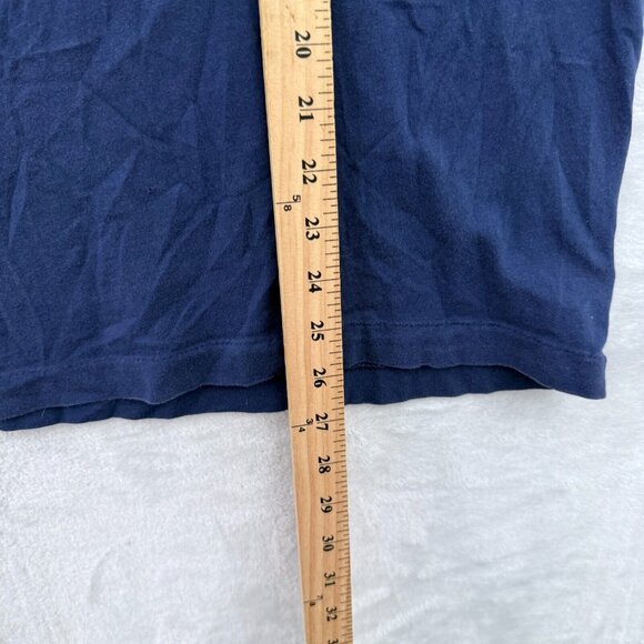 Polo Ralph Lauren T Shirt Mens L Blue Logo Spell Out Graphic Summer Casual - Picture 5 of 8